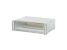 SCHROFF EuropacPRO 19" moduledrager voor moduledrager, Rugged, Afgeschermd, 3 HE, 295 mm