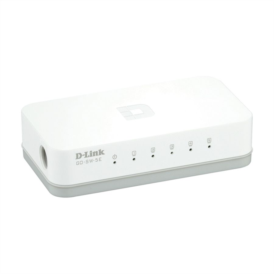 D-Link GO-SW-5E/E 5-Poorts Fast Ethernet Easy Desktop Switch