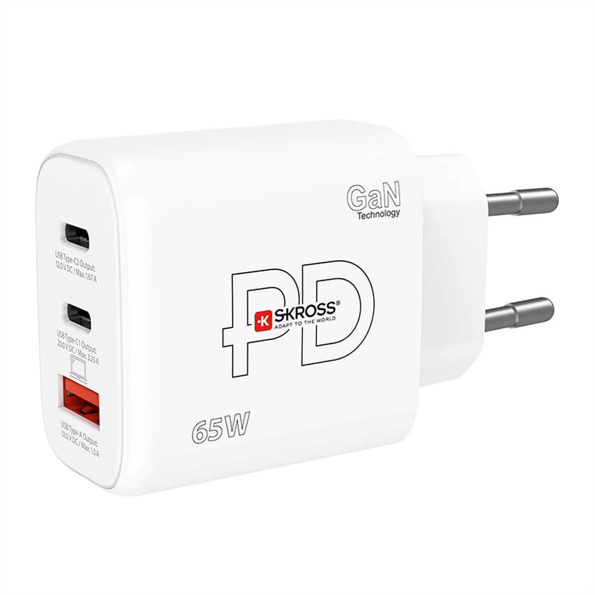 Skross Oplader 65W PD EU
