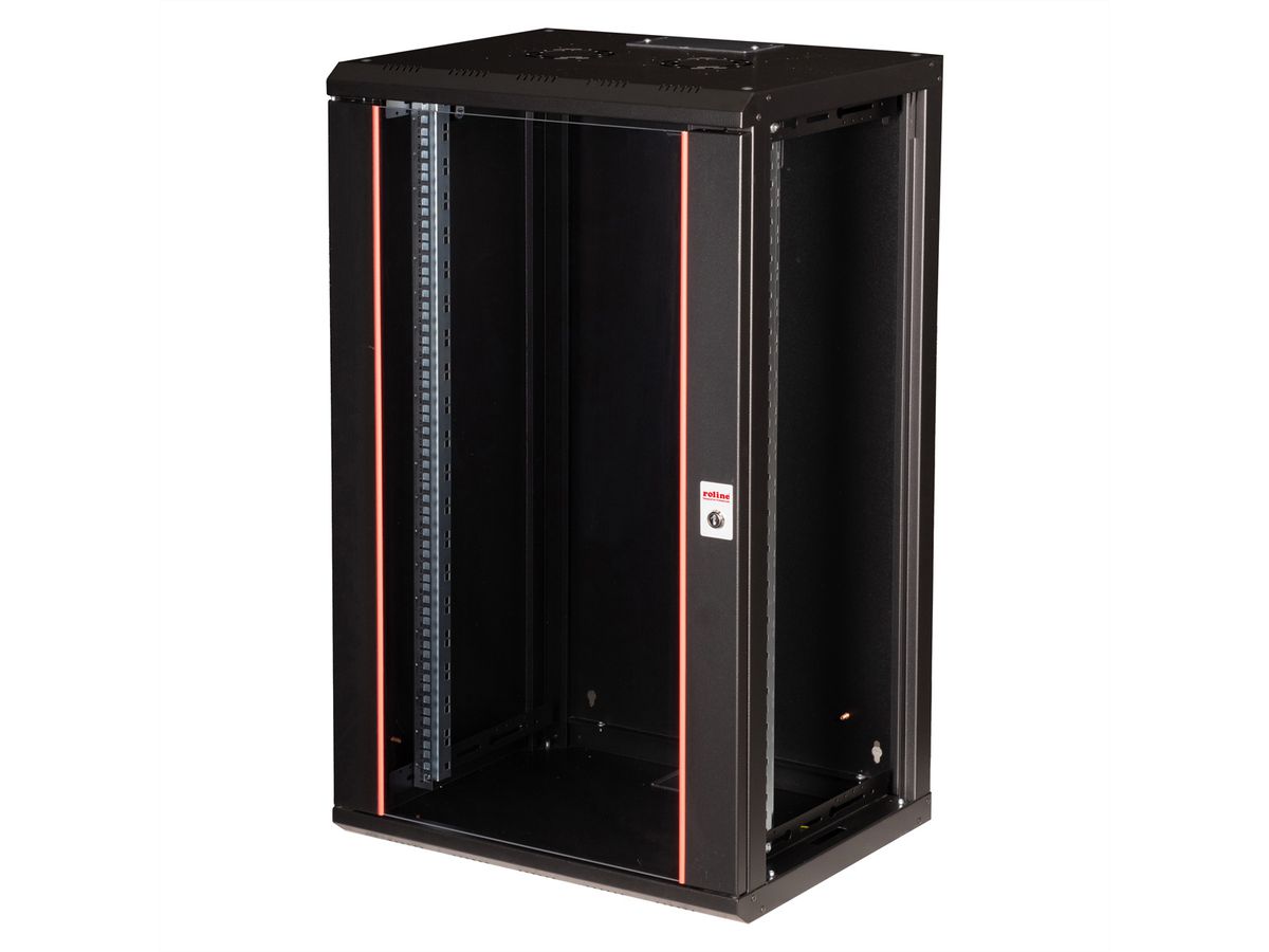 ROLINE 19-inch wandbehuizing Pro 20 U, 600x450 BxD zwart