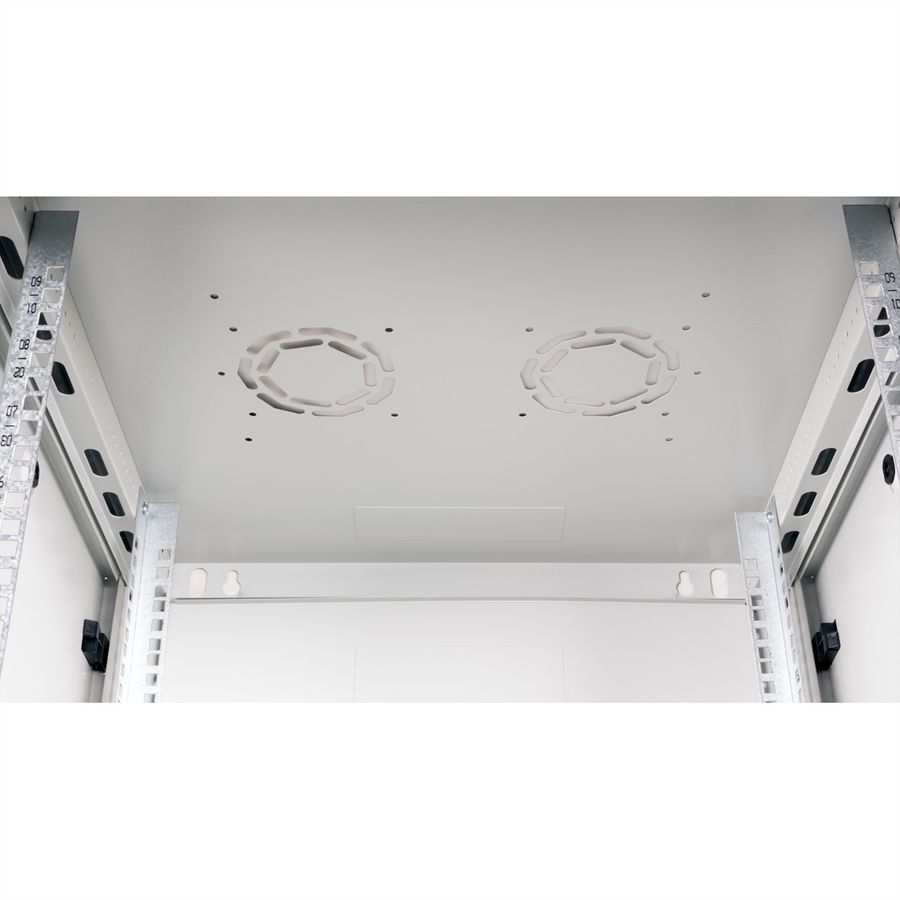 ROLINE 19" Wall Cabinet Basic Plus 9U, 600x600 BxT grey
