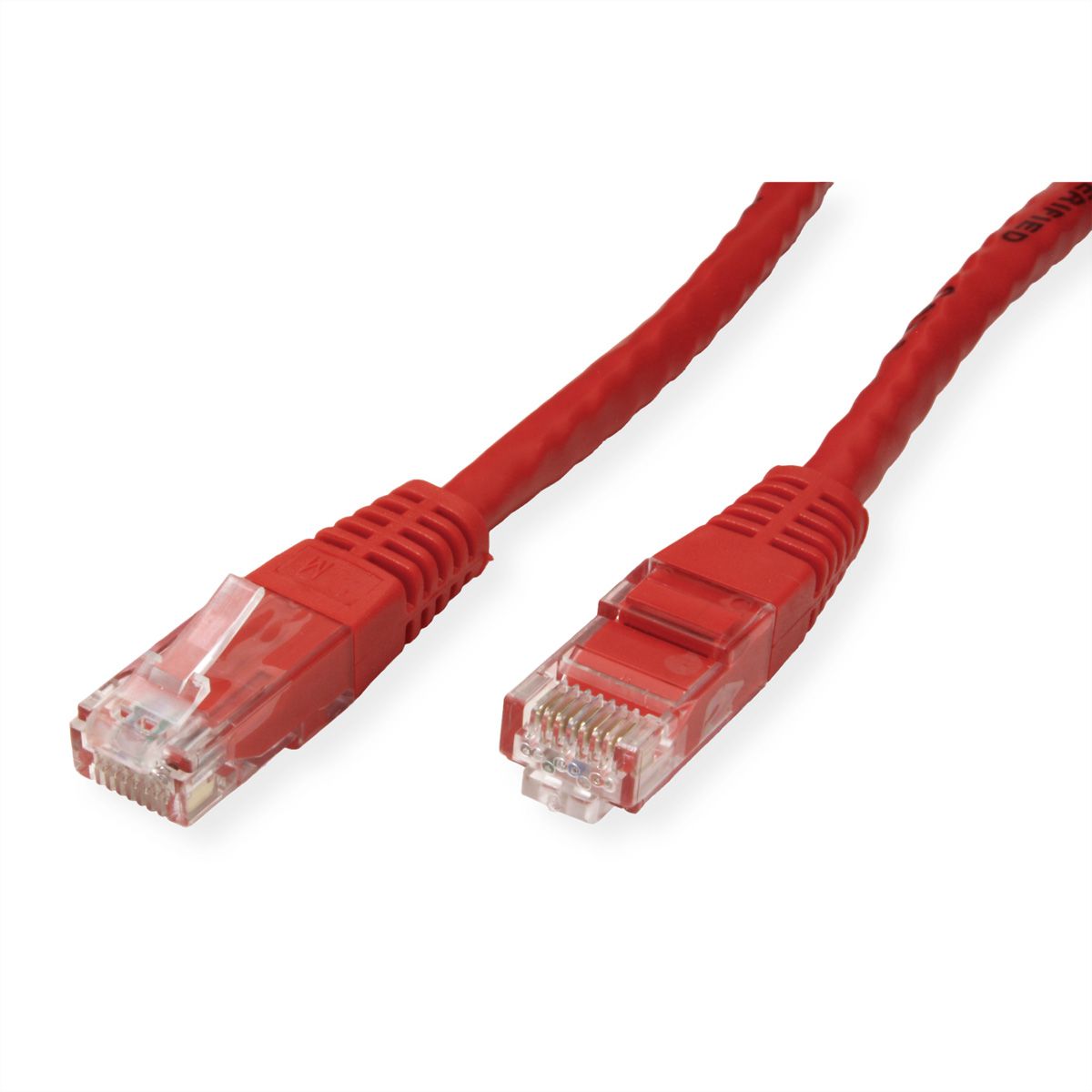 VALUE Patchkabel Cat.6 UTP (Class E), rood, 5 m