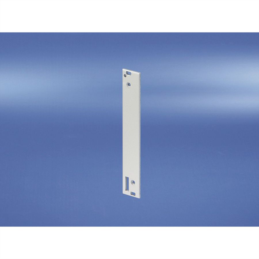 SCHROFF Plug-In Units Front Panel, Unshielded, for Handle Form 1, 3 U, 4 HP, 2.5 mm, Al, Front Anodized, Rear Conductive