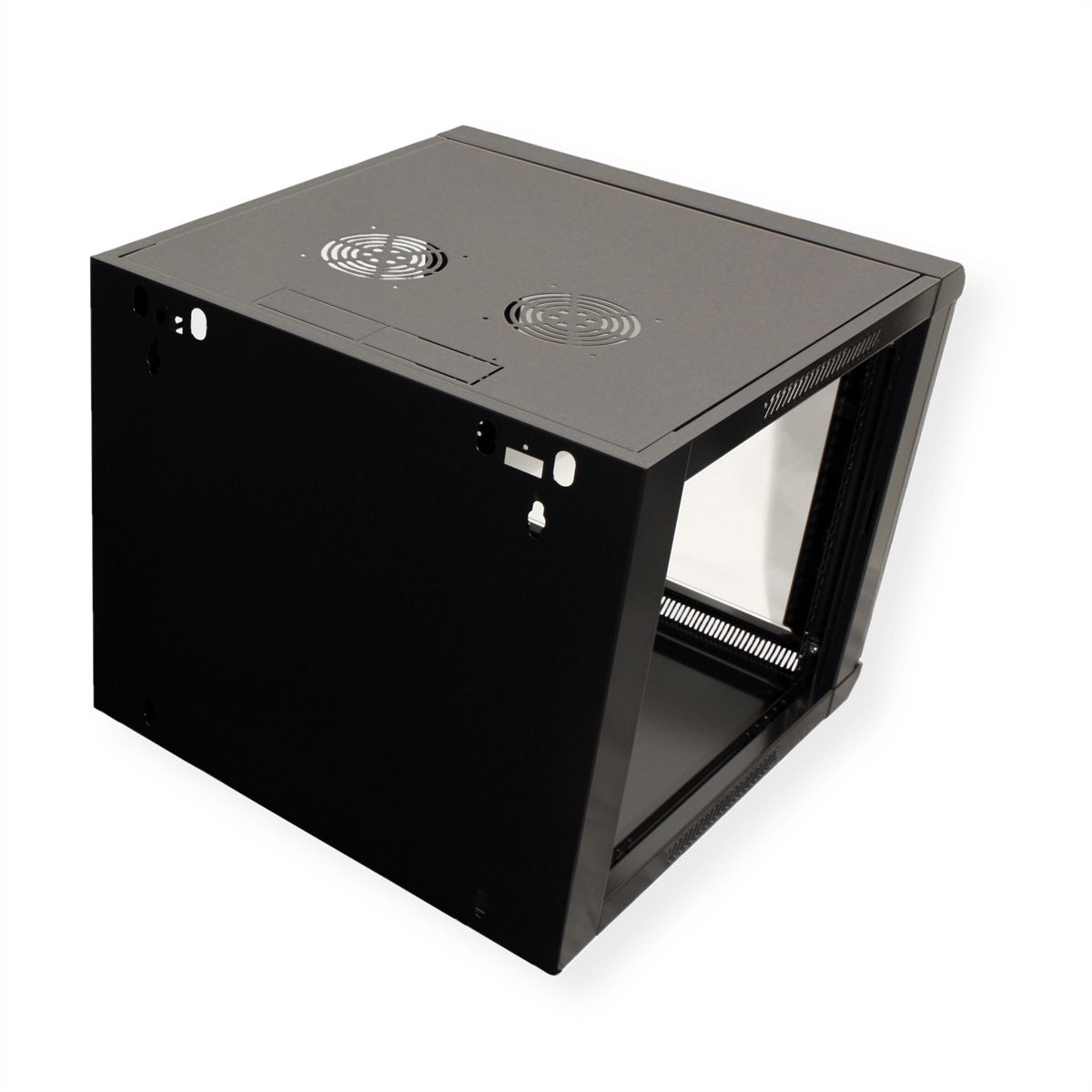 VALUE 19" Wall Mount Rack 6U, 368 x 570 x 450 (HxWxD), black