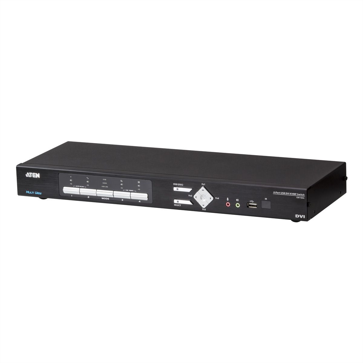 ATEN CM1164A 4-poorts USB DVI Multi-View KVMP Switch