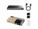 CUDY GS1026PS2 24-Port Gigabit Switch PoE+ mit 2 RJ45 Uplink and 2 SFP 300W