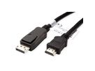 VALUE DisplayPort kabel DP - HDTV, M/M, zwart, 1 m