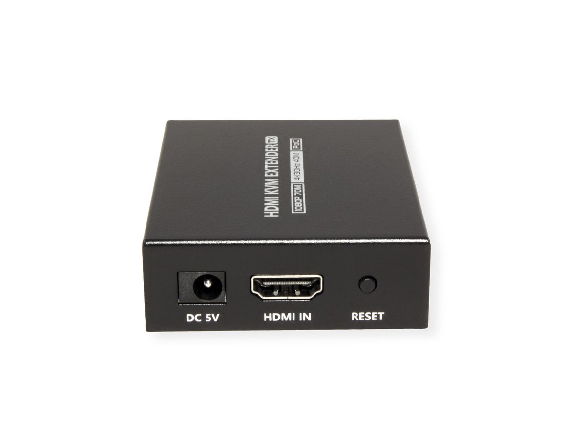 VALUE KVM-Extender via Cat.6/6A, HDMI 4K30, max. 40m