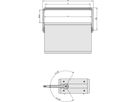 SCHROFF support handle - SUPPORT FRAME 3/4HE 84TE