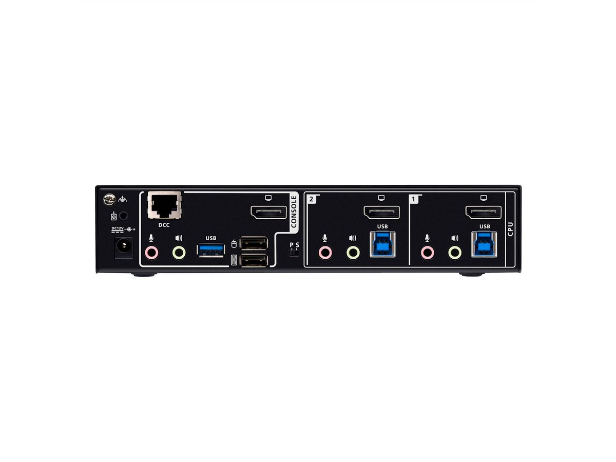 ATEN CS1922A 2-Port USB 3.0 8K DisplayPort KVM Switch
