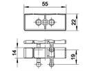 Kabelschlange® Flex II Set Silber 75cm