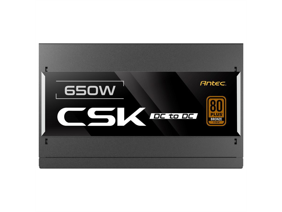 ANTEC CSK650DC PC Netzteil 650W ATX 2.52-kompatibel, schwarz