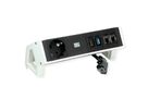 BACHMANN DESK2 1xCEE7/3 1xHDMI 2xCAT6A