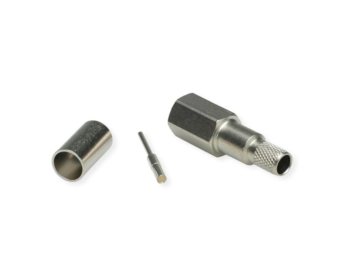 TELEGÄRTNER FME Straight Plug Crimp, G30 (1.5/3.8), G54 (1.5/3.8 FLEX) crimp/crimp