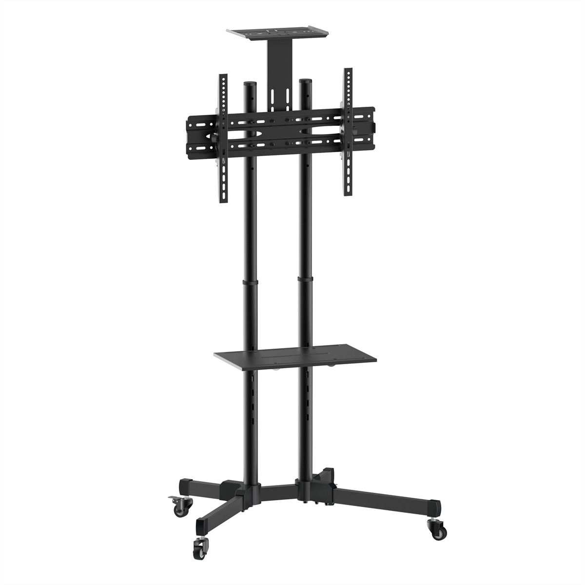 VALUE LCD/TV rolstandaard, tot 50 kg (37" tot 70"), zwart