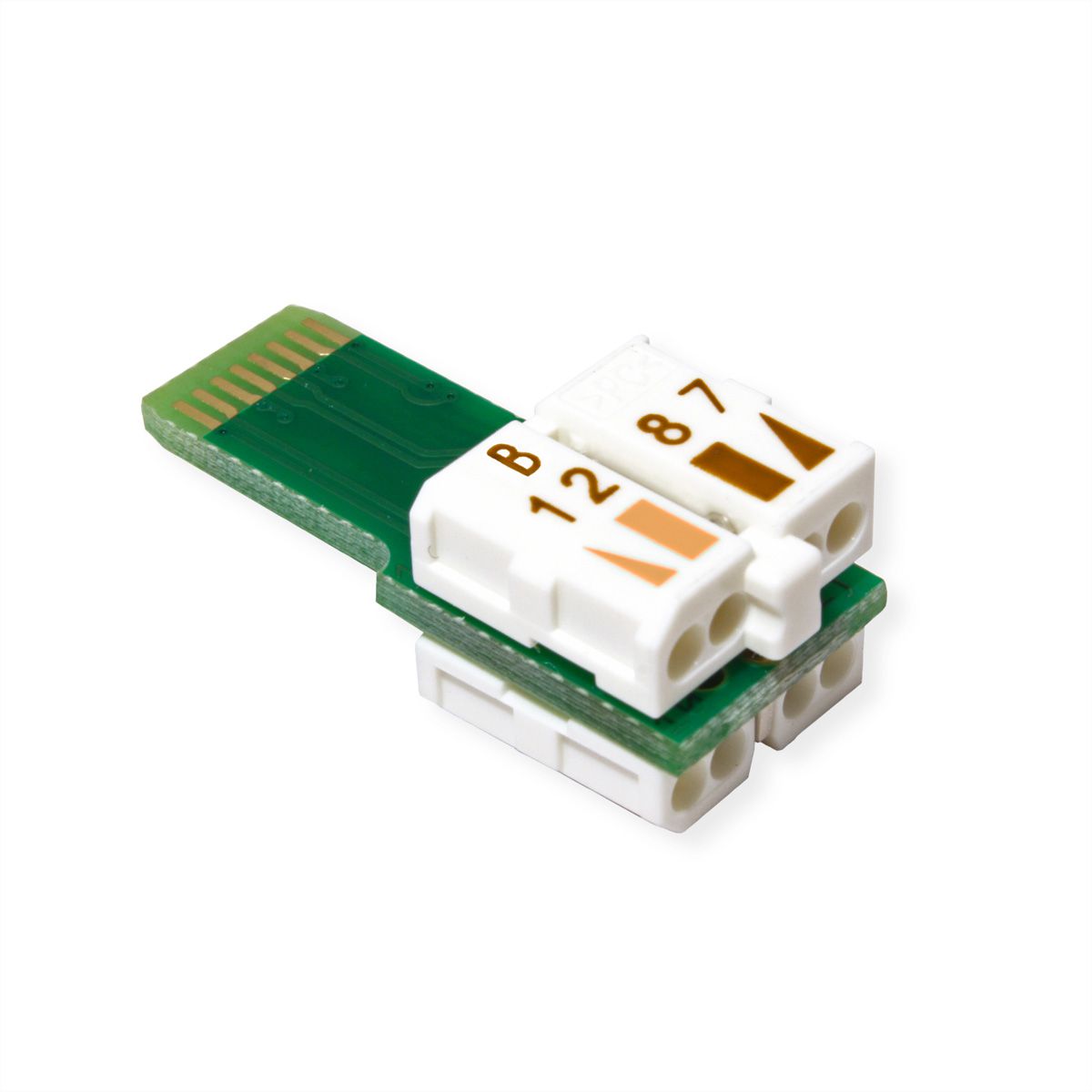 TELEGÄRTNER MFP8 RJ-45-connector Cat.6A (klasse EA) T568B voor veldmontage