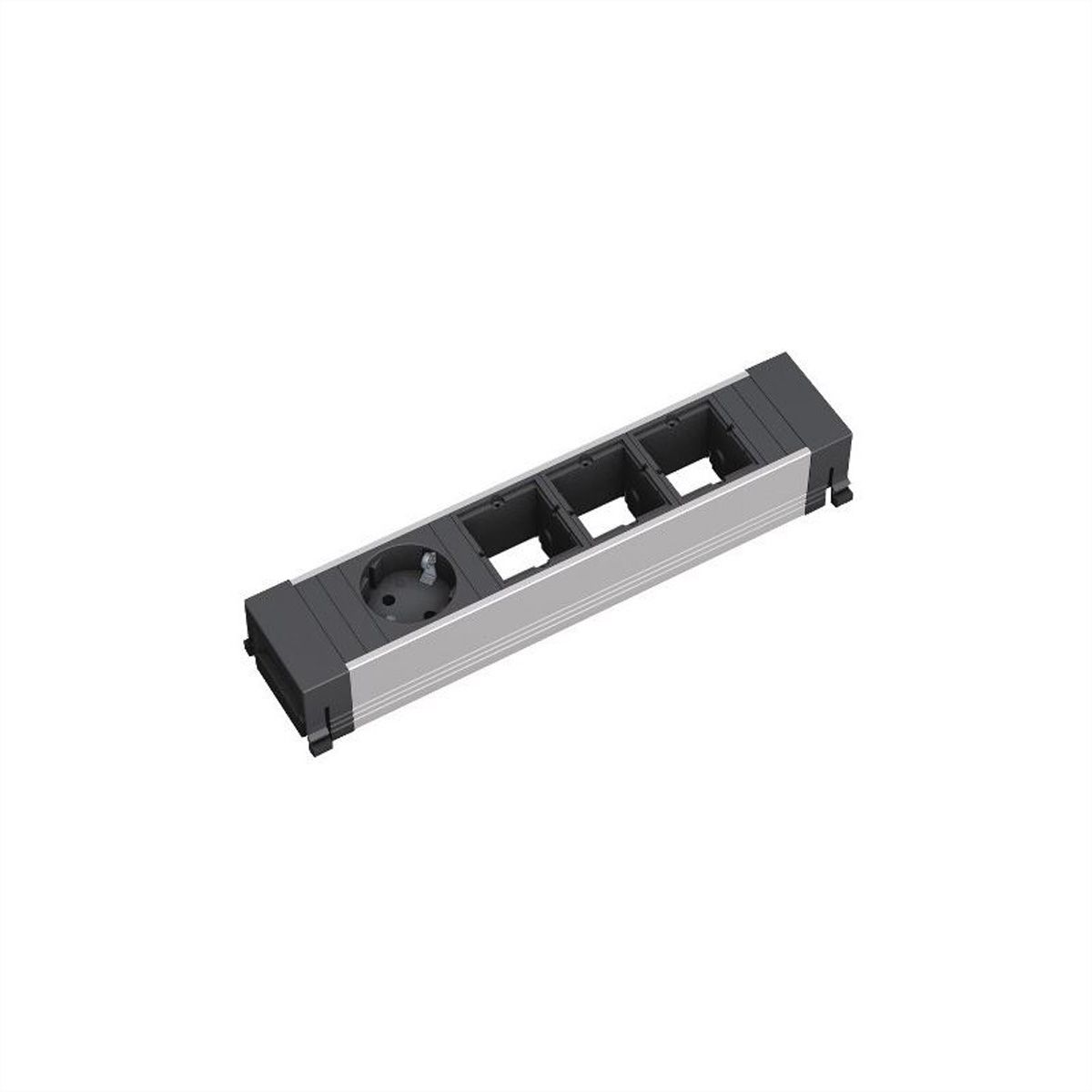 BACHMANN CONFERENCE TOP FRAME Medium inzetstuk 1x geaard stopcontact 3x ABD