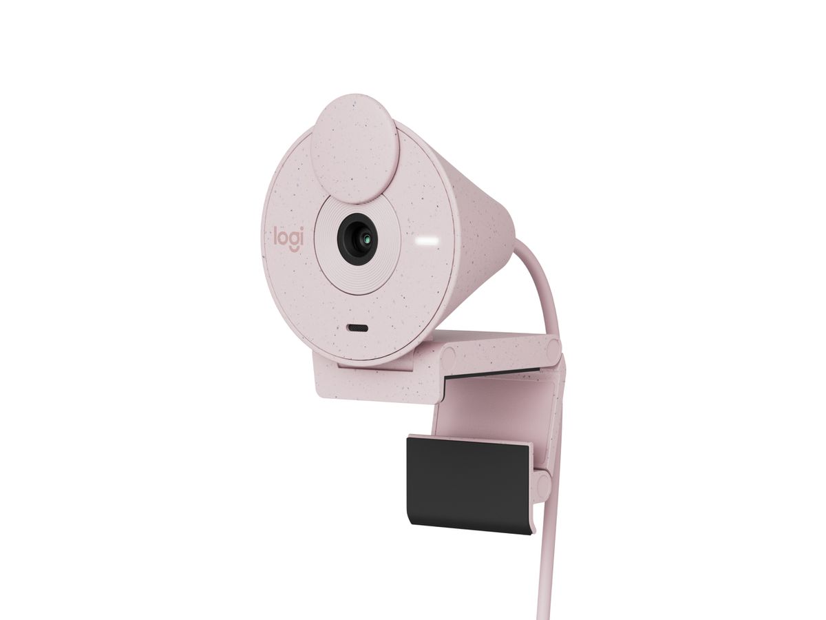 Logitech Brio 300 webcam 2 MP 1920 x 1080 Pixels USB-C Roze