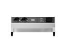 BACHMANN DESK2 2xprotective contact USB A&C, USB Charger 22W 1xABD 0.2m GST18 INOX