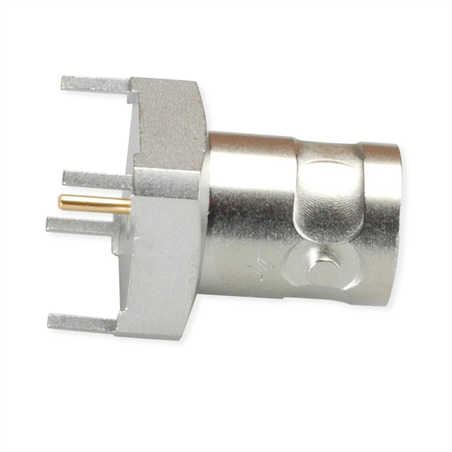 TELEGÄRTNER BNC-Buchse 50 Ohm für gedruckte Schaltungen