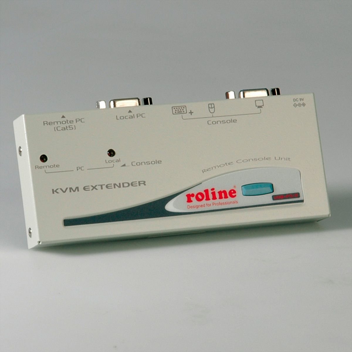 ROLINE Smart KVM extender via RJ45, VGA, USB