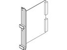 SCHROFF Plug-In Unit Front Panel, Unshielded, for Static Trapezoid Handle, 6 U, 7 HP, 2.5 mm, Al, Front Anodized, Rear Conductive