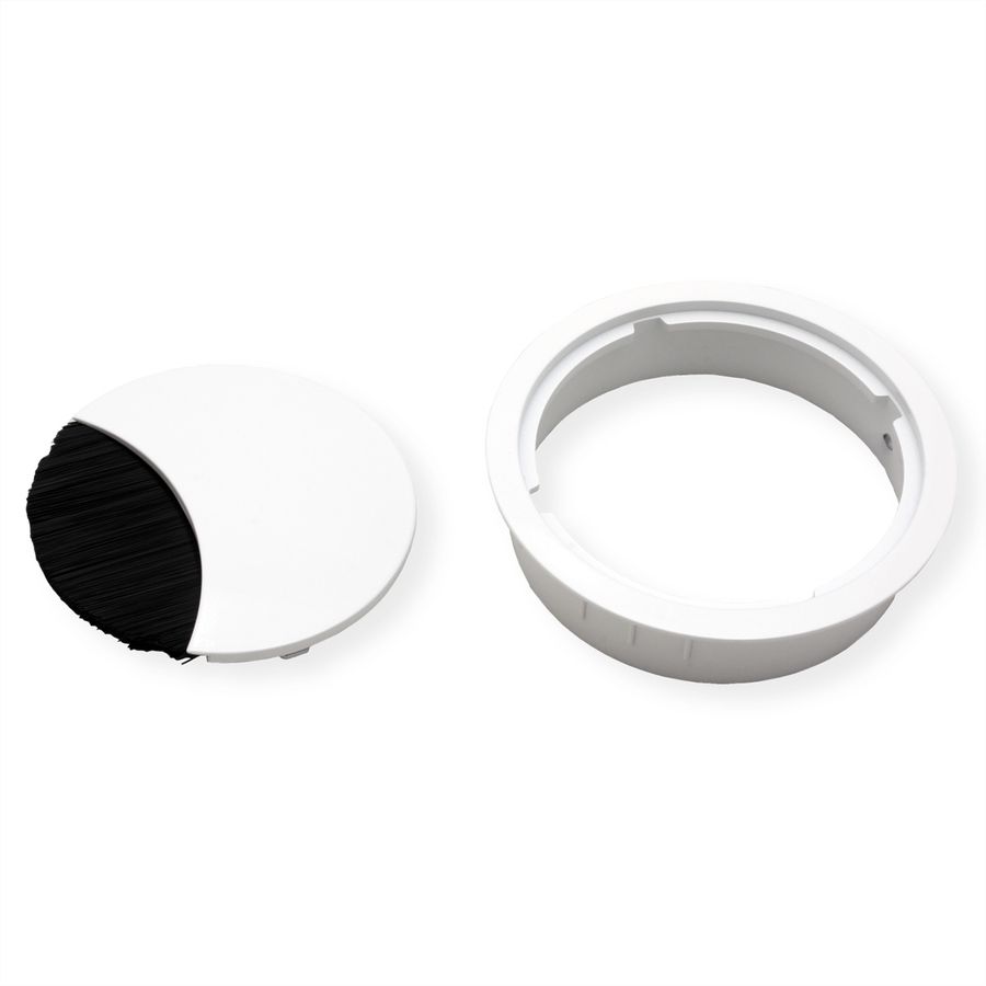 BACHMANN LOOP ROUND cable entry, white