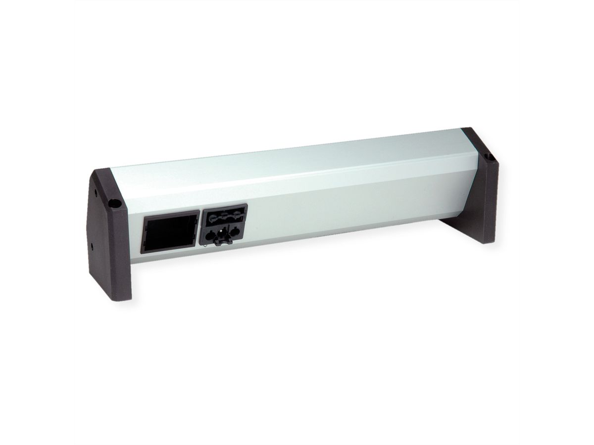 BACHMANN Desk1 1xUSBCharger 3xSchutzkontakt, 1xABD