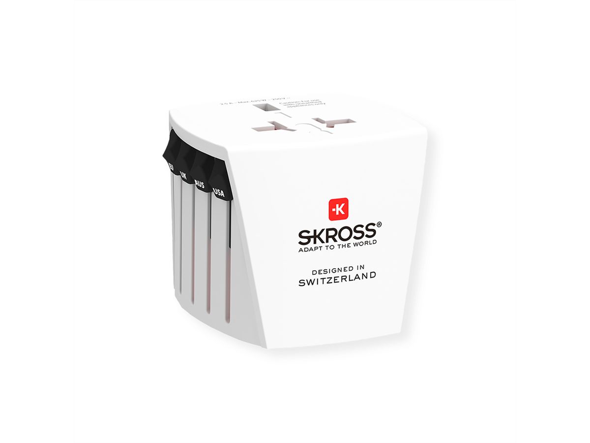 Skross MUV Micro Universal Travel Adapter, worldwide