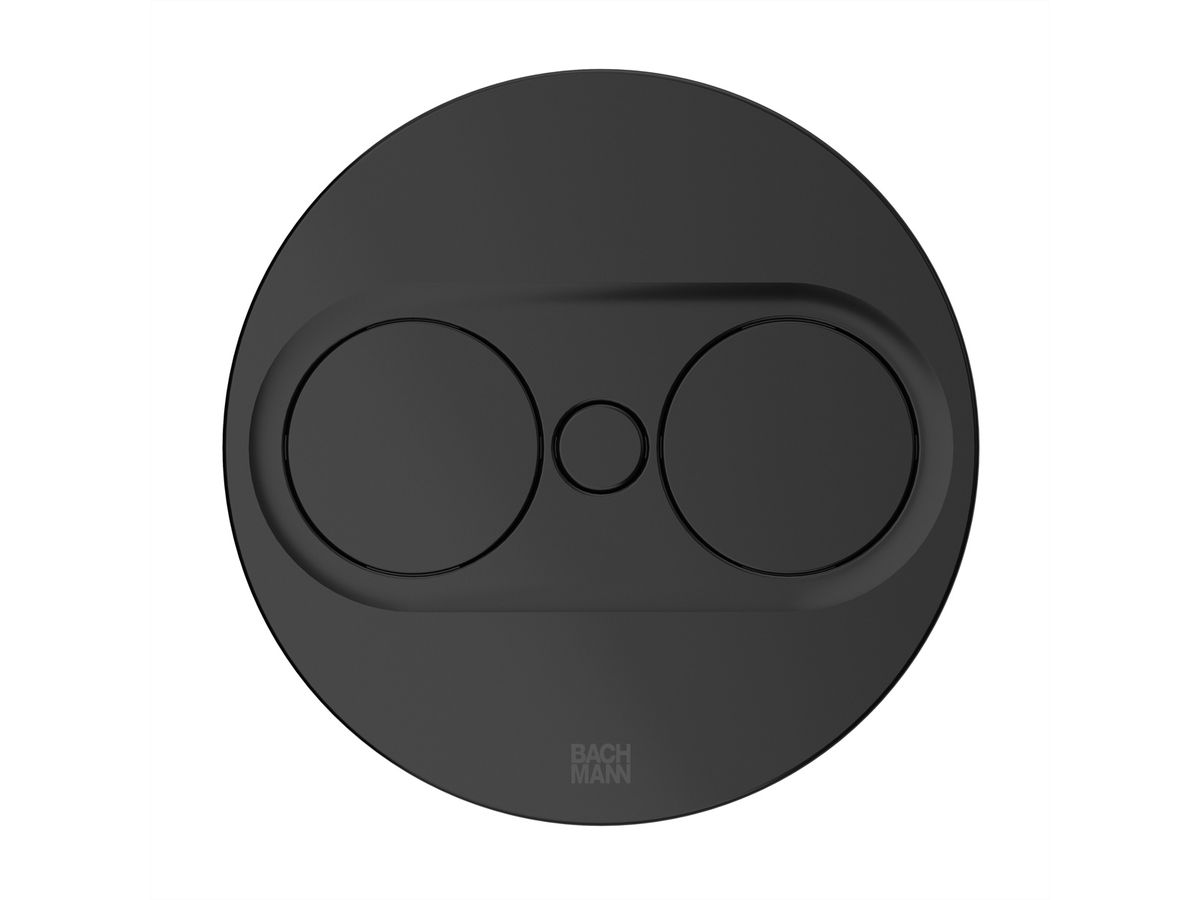 BACHMANN TWIST2 1xCH 1xUSB A/C 22W, L=0,2m RAL9005 30GE rund