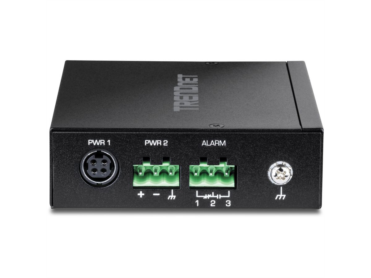 TRENDnet TI-G51SC 5-poorts Gigabit Switch Industriële DIN-rail met MM SC-poort