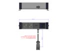 BACHMANN BUREAU 2xUTE 1xUSB A&C 22W 2,0m GST18