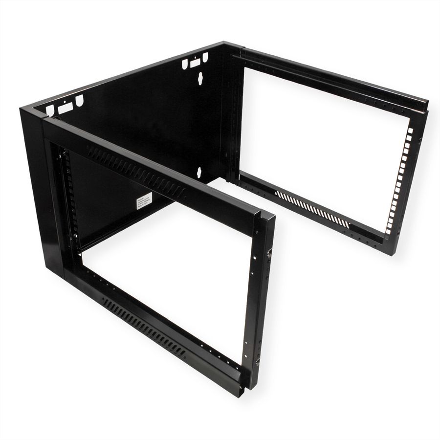VALUE 19" Wall Mount Rack 6U, 368 x 570 x 600mm (HxWxD), black
