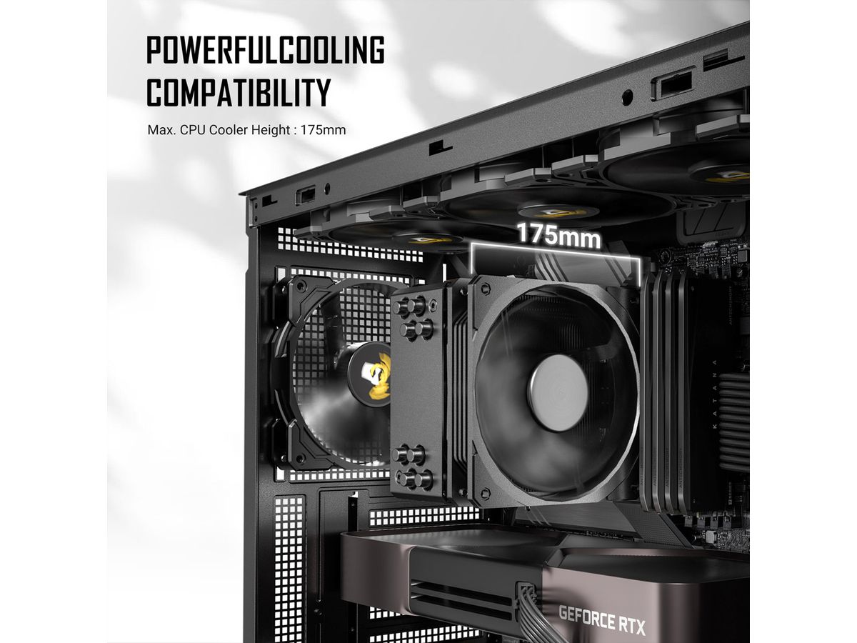 ANTEC Performance P7S Mid-Tower ATX, M-ATX and ITX PC Case, silver