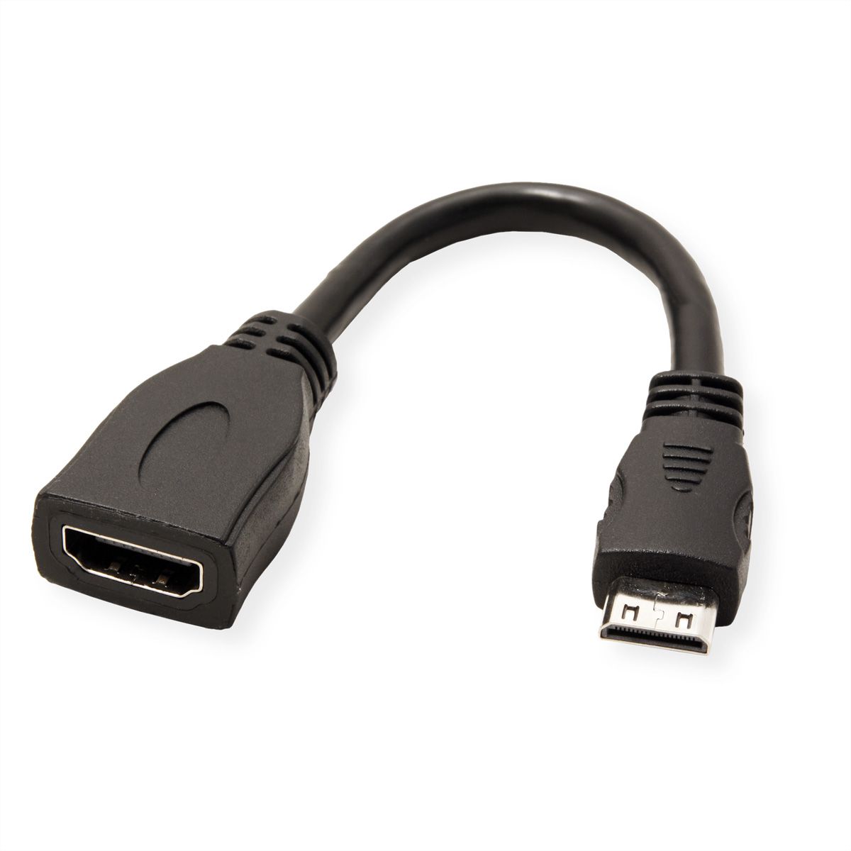 VALUE HDMI High Speed Cable + Ethernet, A - C, F/M, 0.15 m