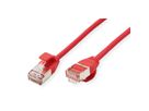 ROLINE F/UTP DataCenter Patchkabel Cat.6A (Class EA), LSOH, extra dun, rood, 1 m
