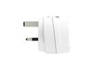 Skross Europe to UK Travel Adapter, for 2- and 3-pole devices