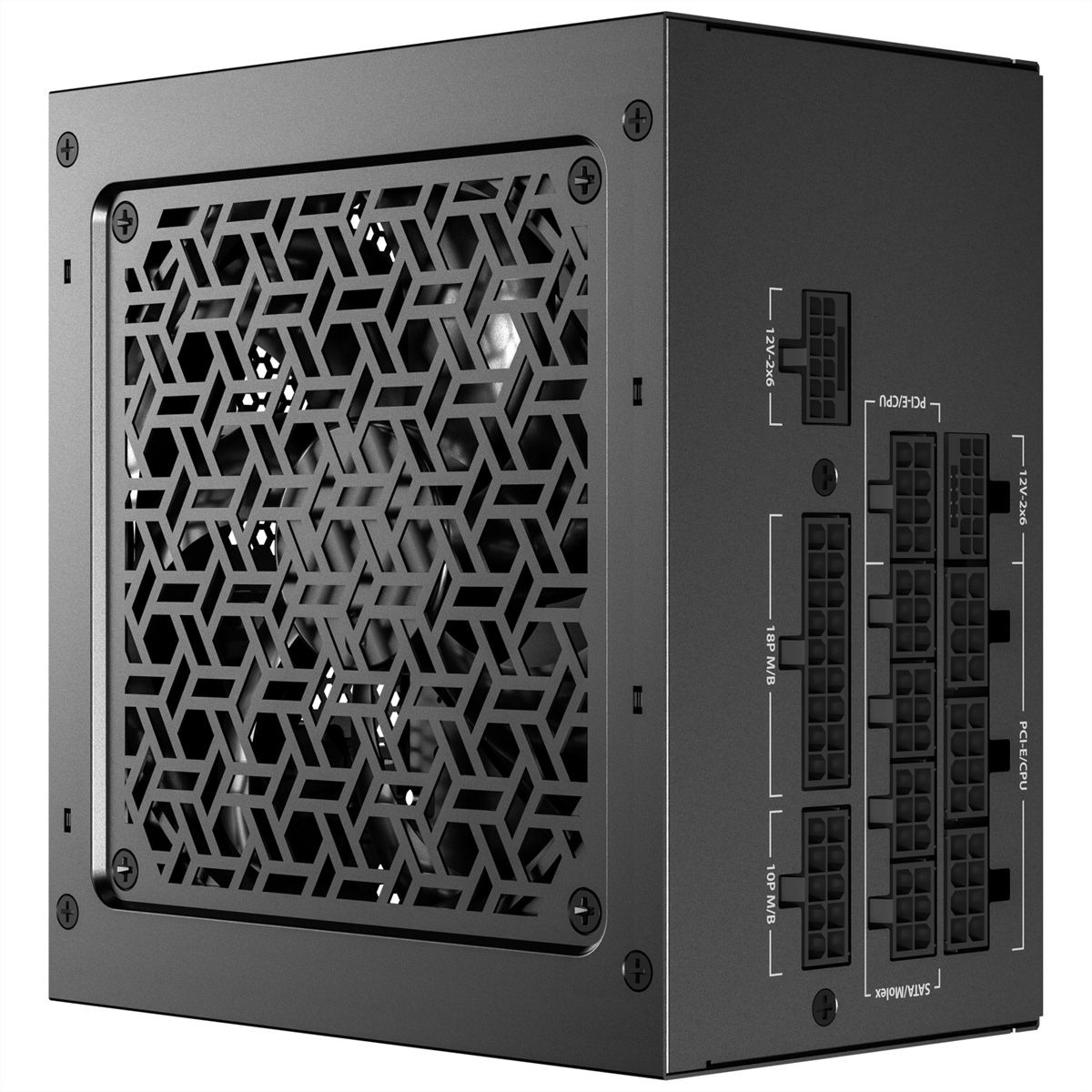 ANTEC GSK 1200 ATX3.1 1200 W Vollmodulares 80 PLUS Gold-Netzteil, schwarz