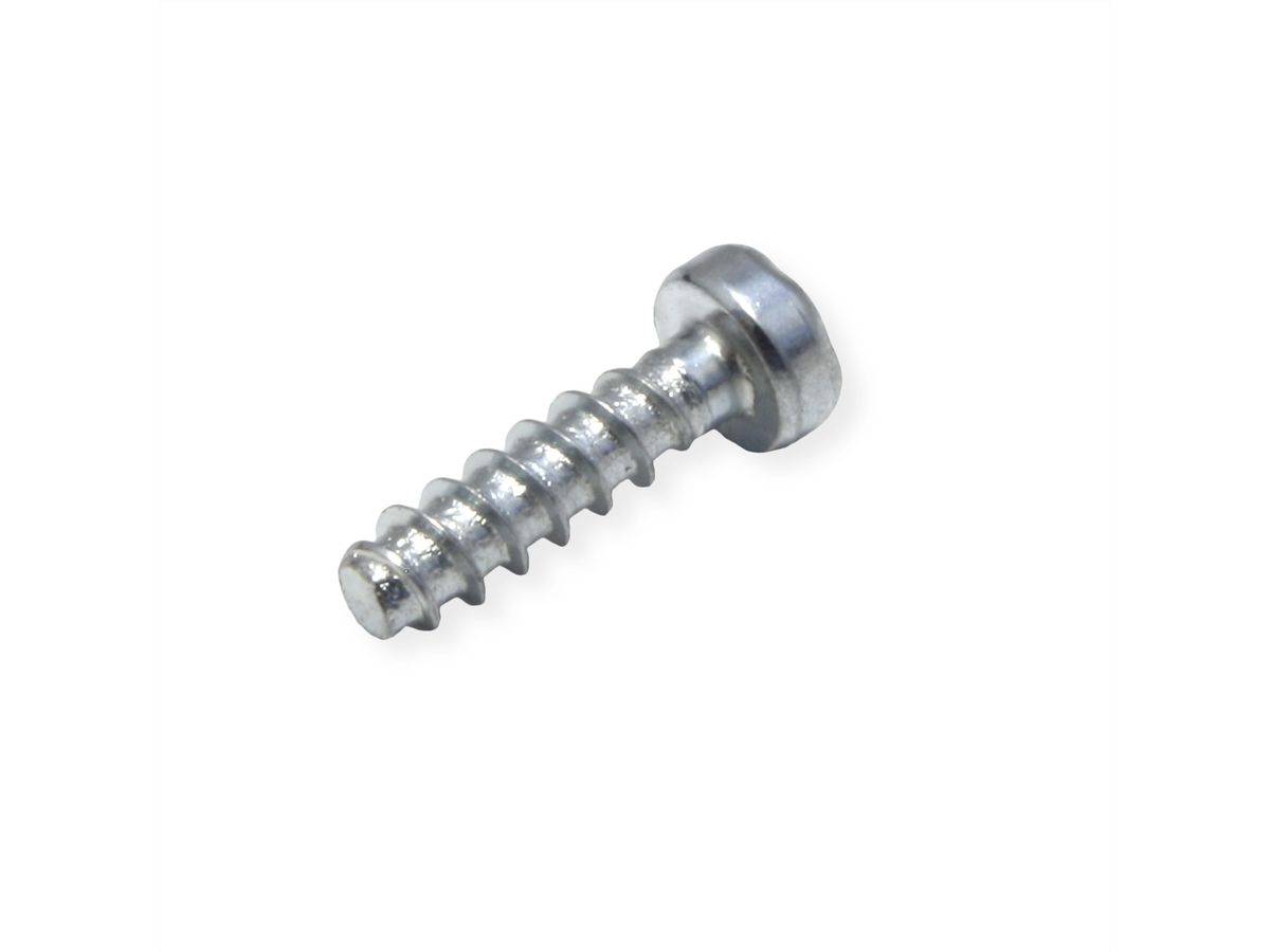 SCHROFF cilinderkopschroef, Torx, Ø 2,5 mm, lengte 9,3 mm, schroefdraadvormend, staal verzinkt