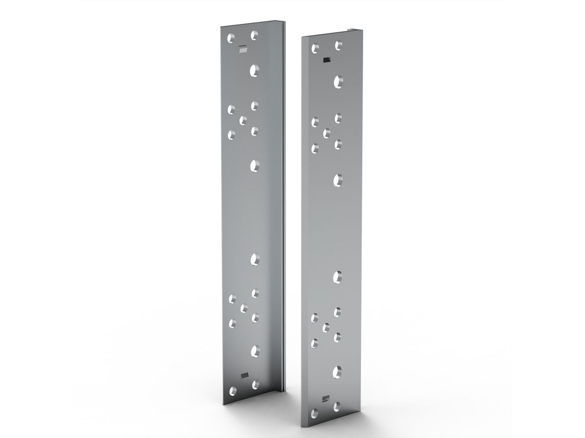SCHROFF EuropacPRO achterhoek voor roestvast staal EMC pakking voor zijwand, 4 HE