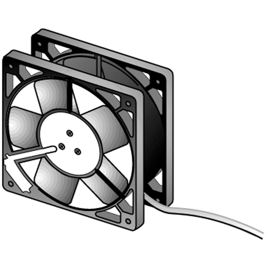 APRANET Lüfter 230 V für Wandgehäuse