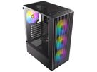 ANTEC AX27 RGB Elite PC case Midi Tower Gaming ATX, black