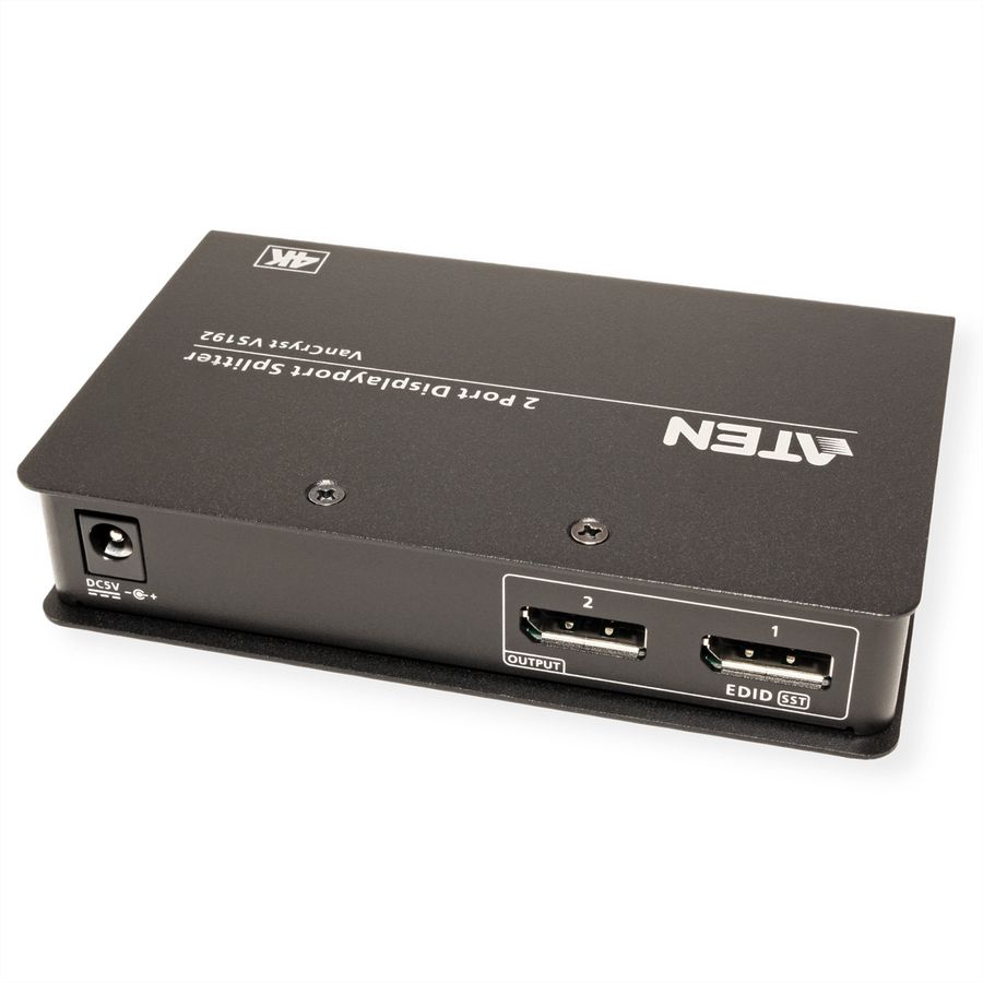 ATEN VS192 2-Poorts 4K DisplayPort Splitter