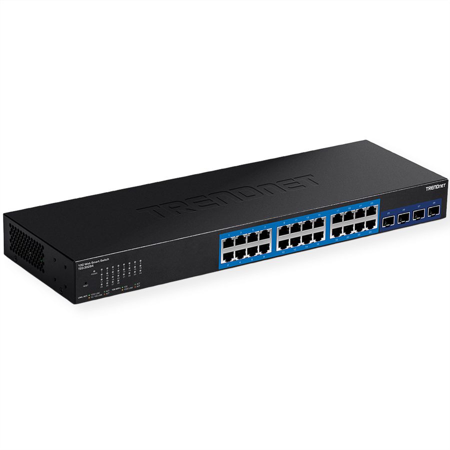 TRENDnet TEG-30284 28-Poorts Switch Gigabit met 4 x 10G SFP+