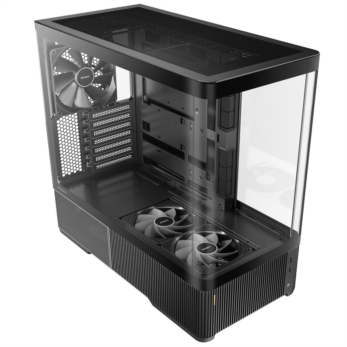 ANTEC Constellation C6 Curve Air PC Gehäuse ATX Midi Tower, schwarz