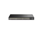 D-Link DGS-1530-52P/E 52-Port Switch Smart Managed PoE+ Gigabit Stack 4x 10G