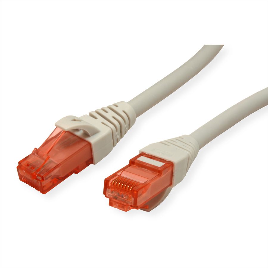 ROLINE Patchkabel Cat.6 UTP, Component Level, LSOH, grijs, 10 m