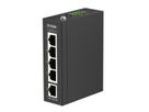 D-Link DIS-100E-05 5-Port Switch, Industrial Fast Ethernet Unmanaged