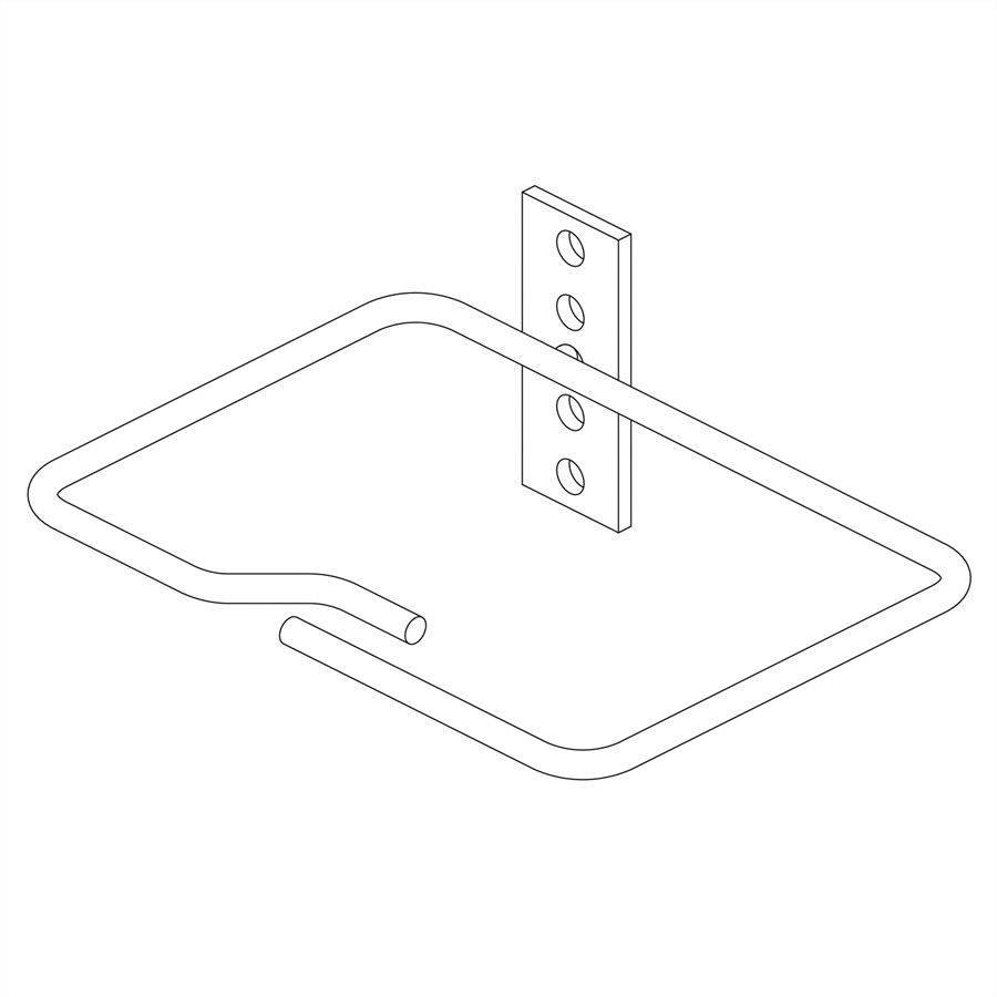 CONTEG Kabelgeleider 140 x 100 mm, 10 st (opening lange kant)