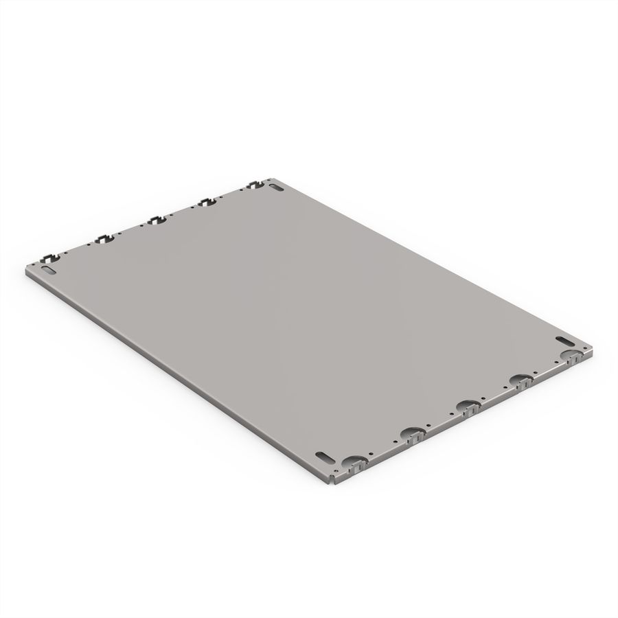 SCHROFF Montageplaat voor kast en subrack, 84 HP, 340 mm Board Lengte